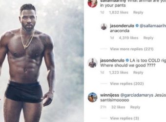 Instagram Removes Jason Derulo’s “Anaconda” Pic