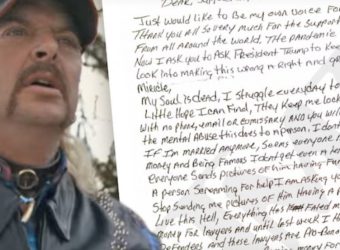 Joe Exotic Asks Cardi B, Kim K, and Trump to Get Him Free